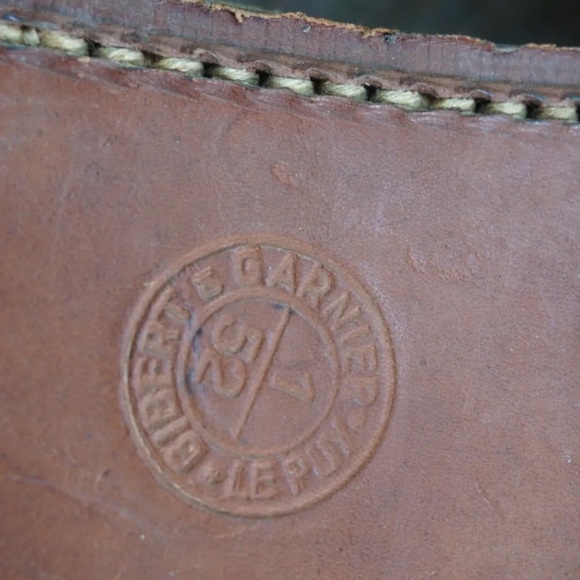 Vintage 1940s JJ Chabrat WWII French Military Ice Snow Boots Cleats France sz 52 - Picture 5 of 14